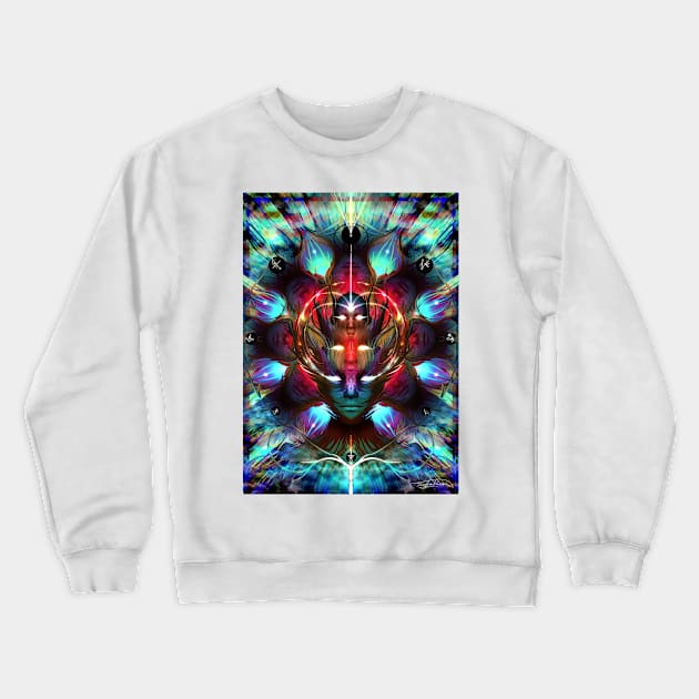 "The Congregation Act.1 (Remote Viewing)" Crewneck Sweatshirt by silviovieiraart